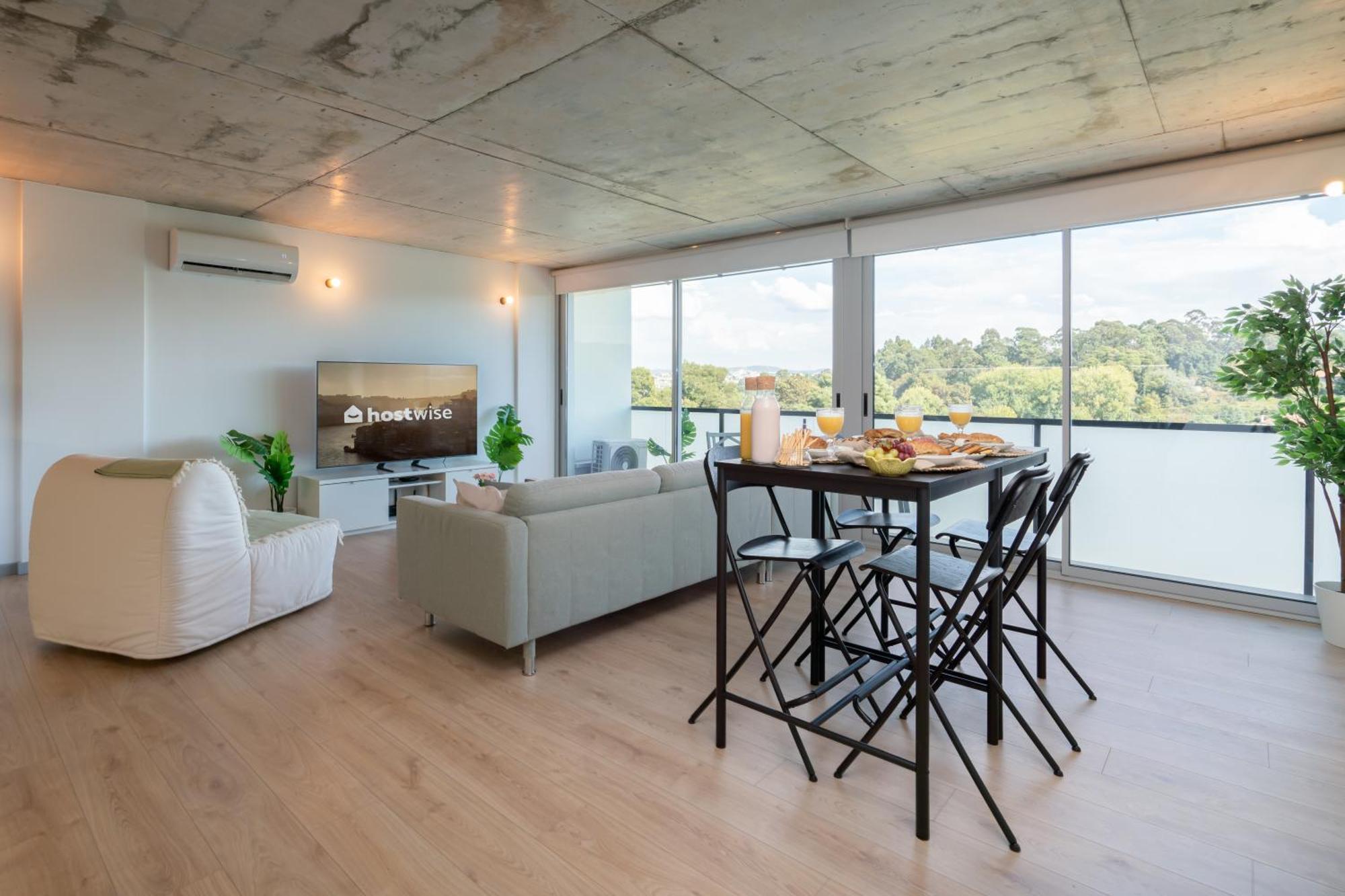 Host Wise - Luxurious Impressive Apartment - Balcony And Pool Вила-Нова-ди-Гая Экстерьер фото