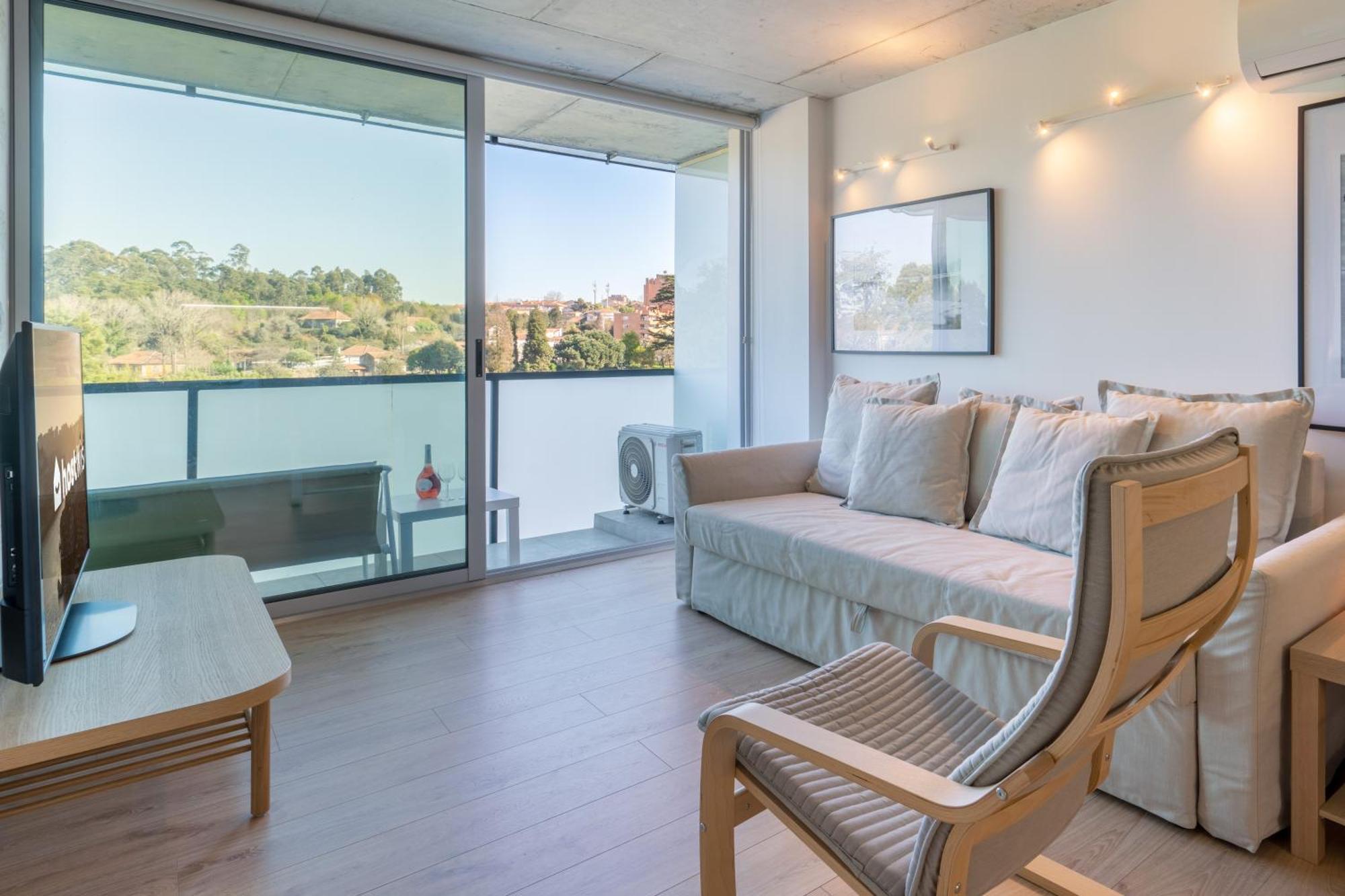 Host Wise - Luxurious Impressive Apartment - Balcony And Pool Вила-Нова-ди-Гая Номер фото